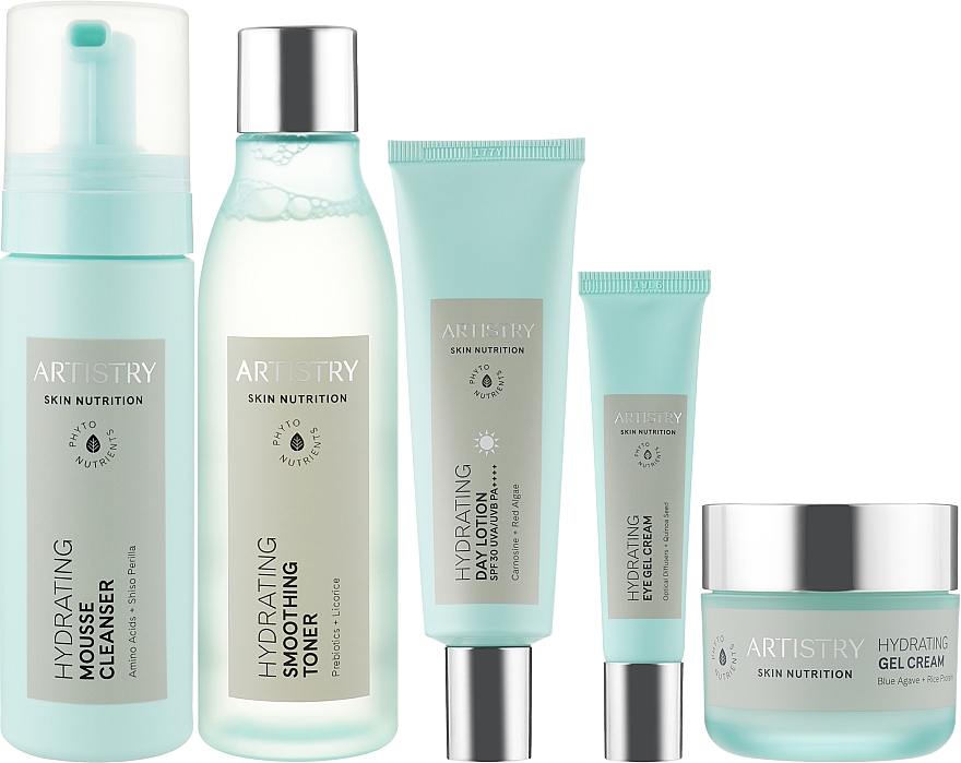 Набор "Увлажнение . Комплексный уход ", 5 продуктов - Amway Artistry Skin Nutrition — фото N1