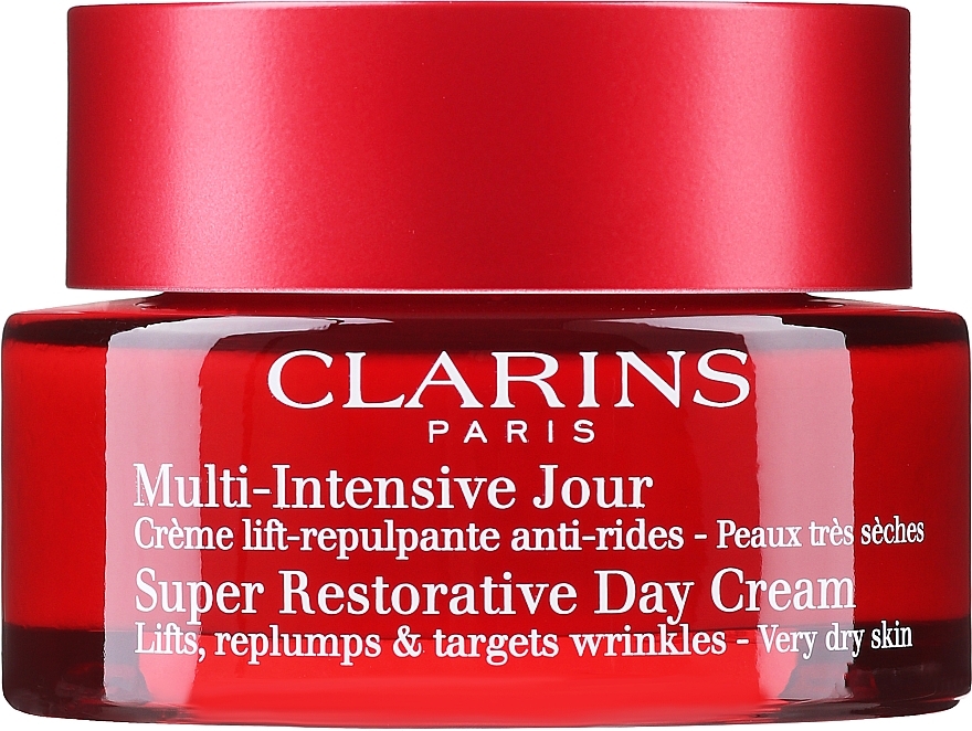 Крем для очень сухой кожи лица, 50+ - Clarins Multi-Intensive Jour Super Restorative Day Cream — фото N3