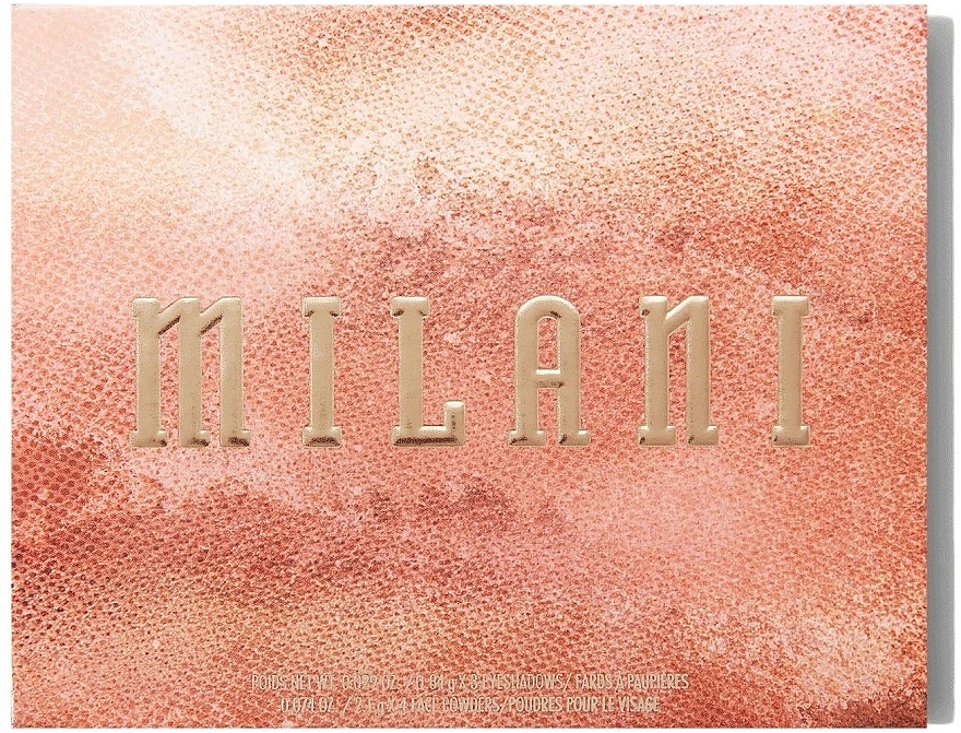 Палетка для макіяжу - Milani All-Inclusive Eye Cheek & Face Palette — фото N1