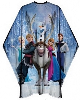 Парикмахерская накидка детская "Frozen", 100x120 см - Detreu — фото N1