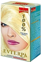 Парфумерія, косметика Освітлювальний набір для довгого волосся - Evterpa Long Hair Soft Blue Bleaching Powder (powder/24g + oxidant/80ml)