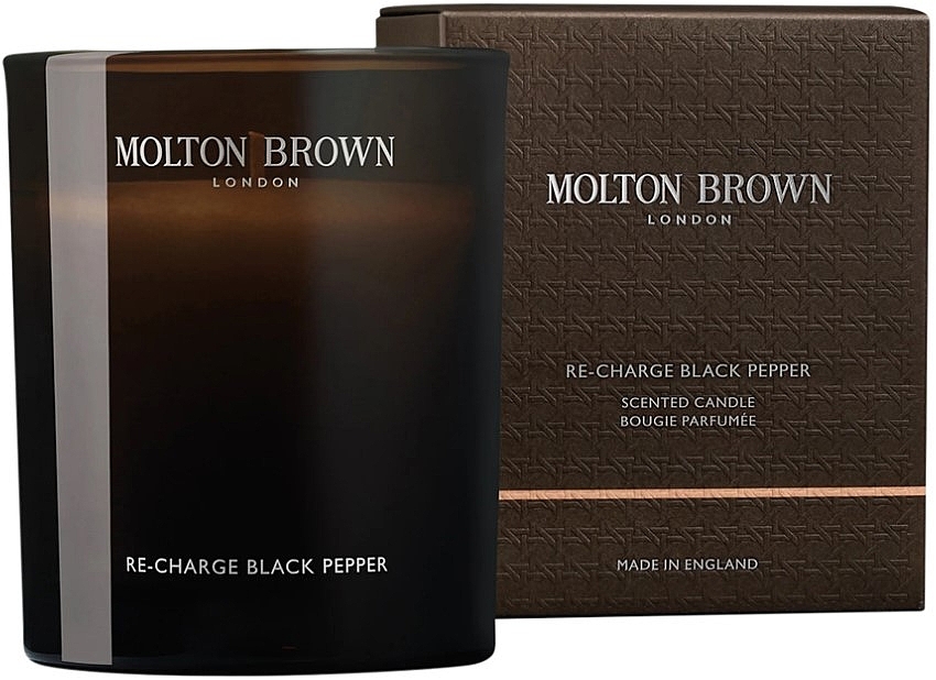 Molton Brown Re-Charge Black Pepper Scented Candle - Ароматическая свеча — фото N1