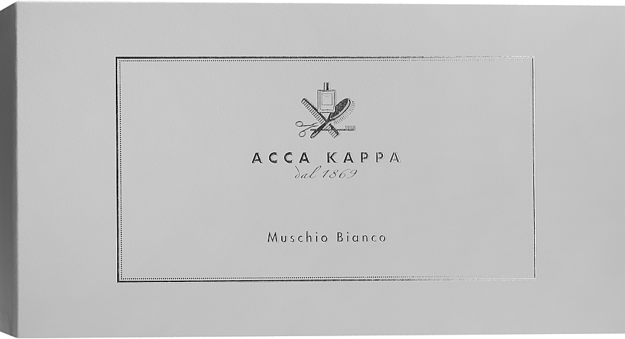Acca Kappa White Moss - Набір (edc/50ml + sh/gel/100ml + b/lot/100ml + h/cr/75ml) — фото N1