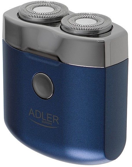 Дорожная беспроводная электробритва для мужчин, темно-синяя - Adler Travel Shaver AD 2937 Blue — фото N1