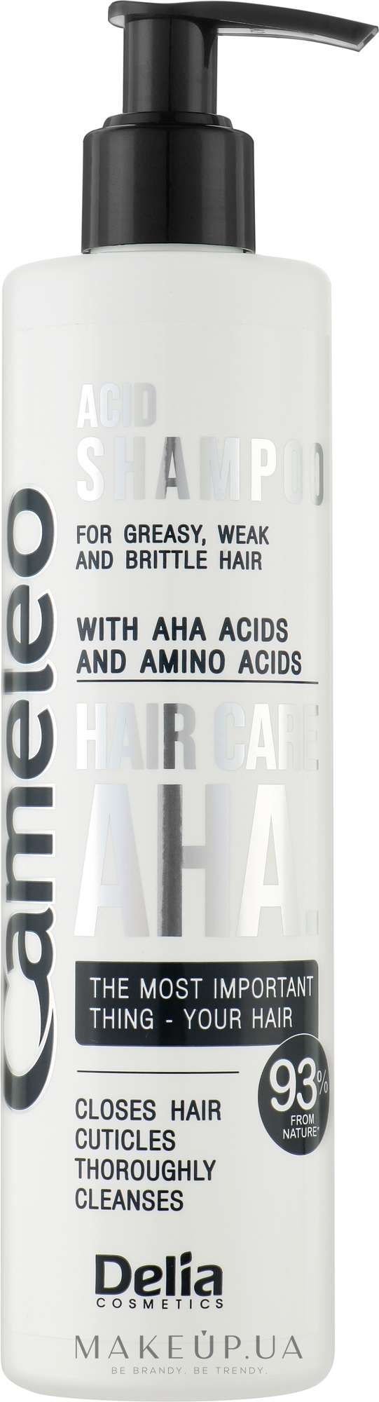 Шампунь для слабых и ломких волос - Delia Cameleo Hair Care AHA — фото 250ml