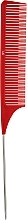 Расческа для мелирования SPL 9105, красная - SPL — фото N1