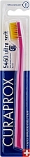 Парфумерія, косметика Зубна щітка CS 5460 "Ultra Soft", D 0,10 мм, рожева, жовта щетина - Curaprox