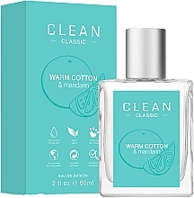 Clean Classic Warm Cotton & Mandarin - Туалетна вода — фото N1