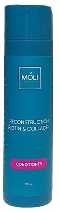 Кондиціонер з біотином та колагеном - Moli Cosmetics Reconstruction Biotin & Collagen — фото N1