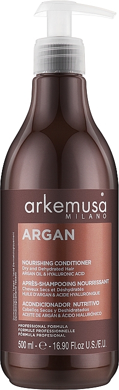 Питательный кондиционер с аргановым маслом для сухих и поврежденных волос - Arkemusa Argan Conditioner  — фото N1