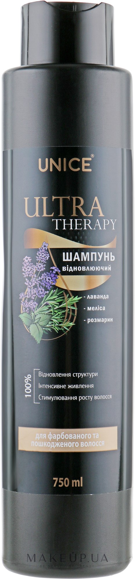 Відновлювальний шампунь для волосся - Ecofusion Ultra Therapy Shampoo — фото 750ml