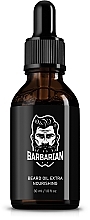 Парфумерія, косметика Олія для бороди живильна “Extra Nourishing” - Barbarian Beard Oil Extra Nourishing