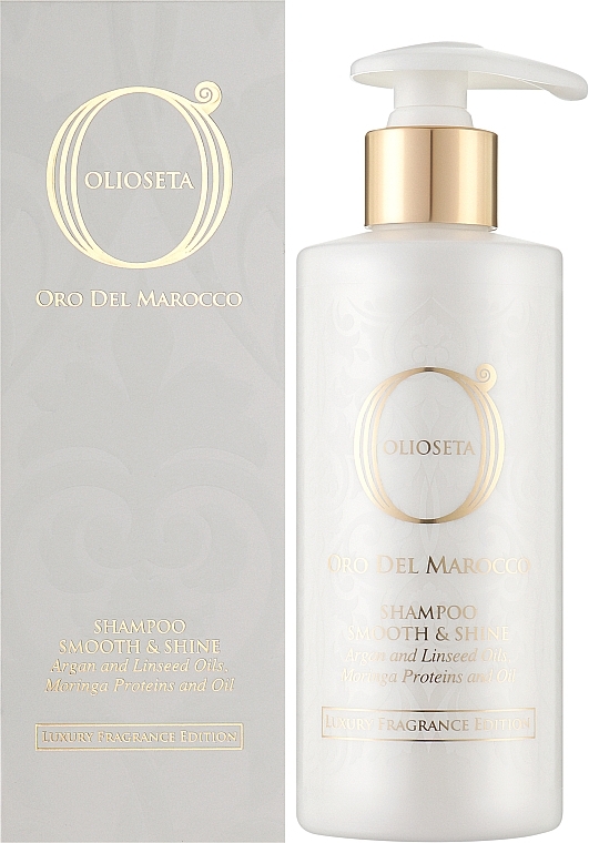 Шампунь для волос "Гладкость и блеск" - Barex Italiana Olioseta Oro Del Marocco Smooth & Shine Shampoo — фото N2