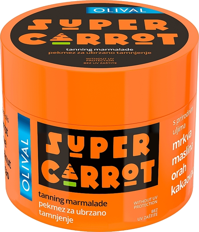 Морковный джем для ускоренного загара - Olival Super Carrot Tanning Marmalade — фото N1