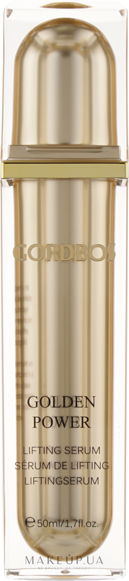Сироватка-ліфтинг для обличчя - Gordbos Golden Power Lifting Serum — фото 50ml