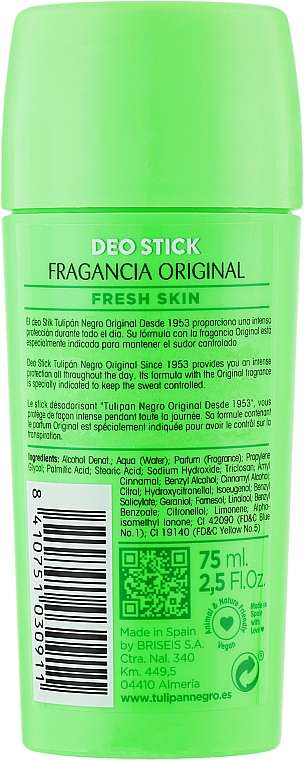 Дезодорант-стик - Tulipan Negro Original Deo Stick — фото N2