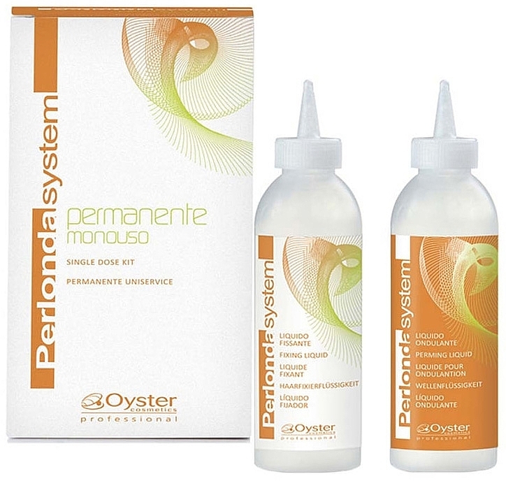 Система для завивки волос - Oyster Cosmetics Perlonda System (fixer/hair/100ml + mav/solut/100ml) — фото N1