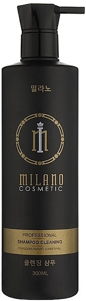 Шампунь для волосся очищувальний - Milano Cosmetic Professional Shampoo Cleaning (міні) — фото N1