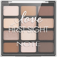 Палетка теней - Note Love At First Sight Eyeshadow Palette — фото N2