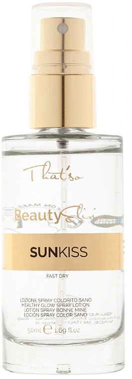 Прозора автозасмага для обличчя - That's So Beauty Elixir Sun Kiss — фото N1