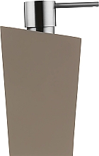 Дозатор для жидкого мыла "Yoshi", полирезин, 350 мл, серый - Spirella — фото N1