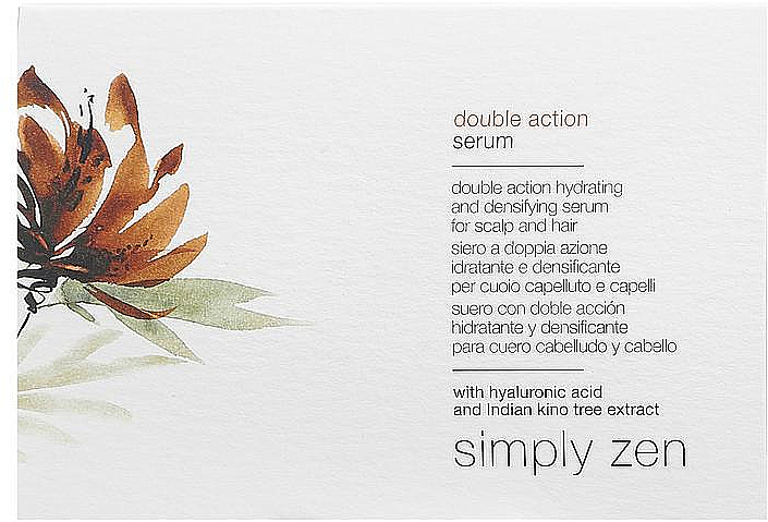 Сыворотка двойного действия для кожи головы - Z. One Concept Simply Zen Double Action Serum — фото N1