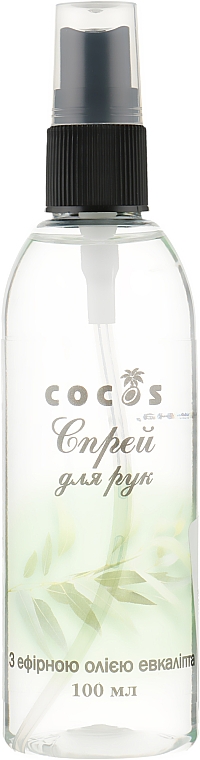Антисептик для рук з олією евкаліпта - Cocos — фото N3