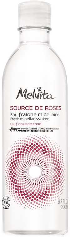 Мицеллярная вода - Melvita Source De Roses Micellar Water — фото N1