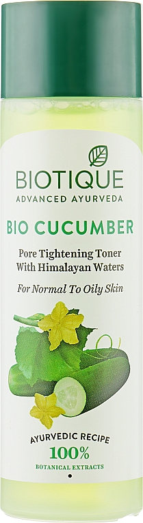 Освежающий огуречный тоник - Biotique Refreshing Cucumber Tonic — фото N2