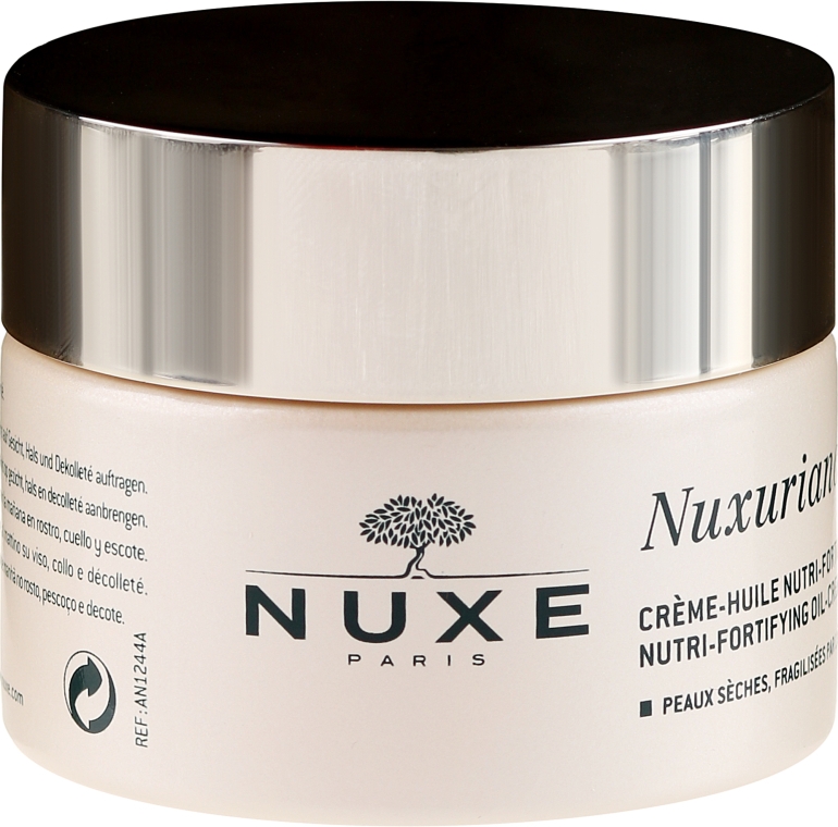 Живильний олійний крем з посилюючим ефектом для сухої шкіри - Nuxe Nuxuriance Gold Nutri-Fortifying Oil-Cream — фото N2