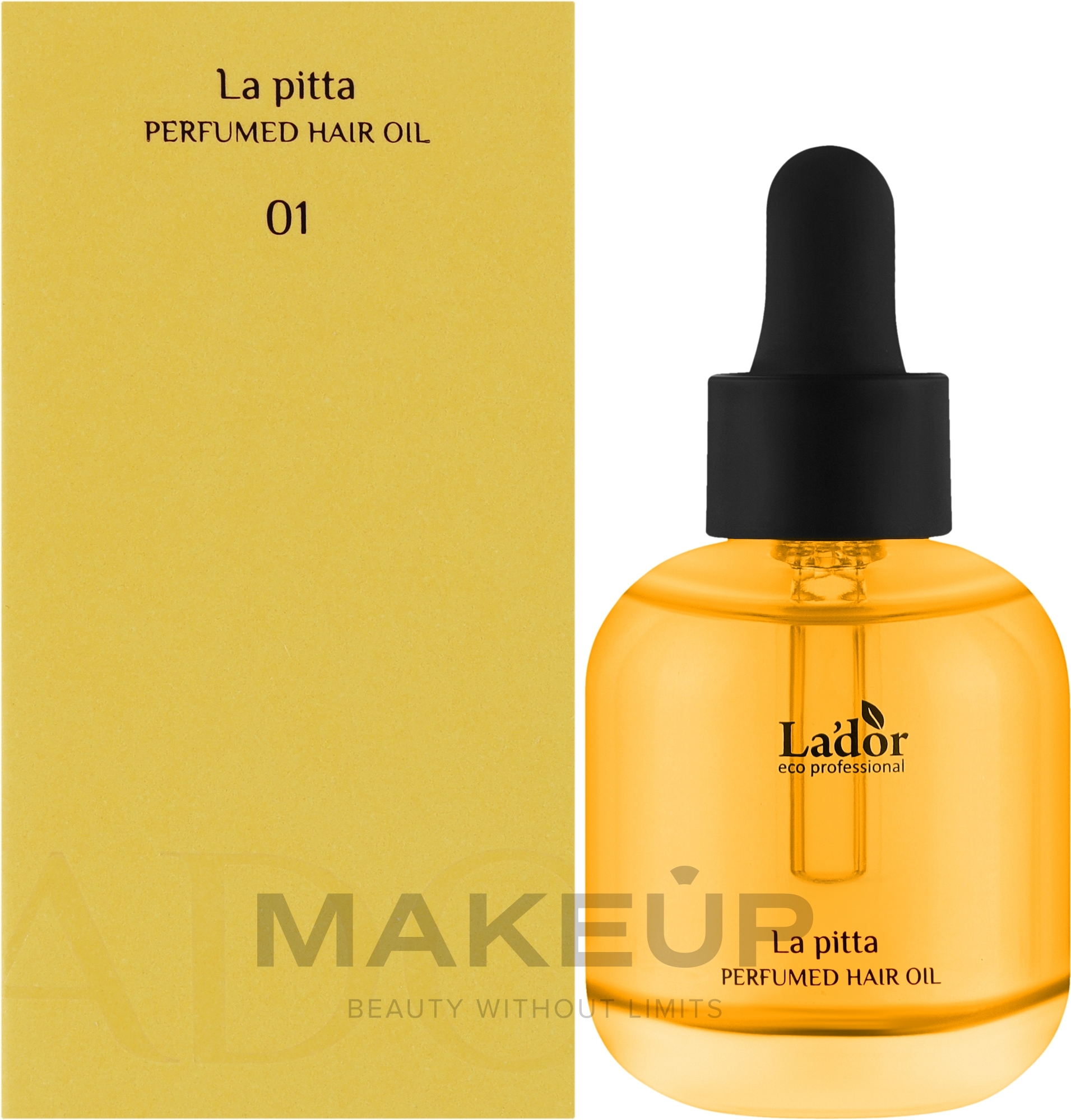 Живильна парфумована олія для тонкого волосся - La'dor Perfumed Hair Oil 01 La Pitta — фото 30ml