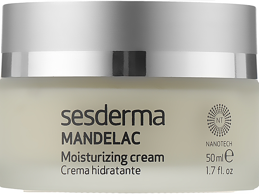 Зволожуючий крем з мигдальною кислотою - SesDerma Laboratories Mandelac Moisturizing Cream