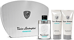 Духи, Парфюмерия, косметика Tonino Lamborghini Essenza - Набор (edt/125ml + ash/b/150ml + sh/gel/150ml)