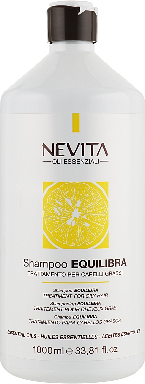 Шампунь для жирного волосся - Nevita Equilibra Shampoo — фото N3
