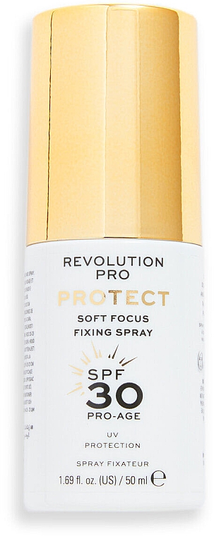 Фиксирующий спрей - Revolution Pro Protect Soft Focus Fixing Spray SPF30 — фото N1
