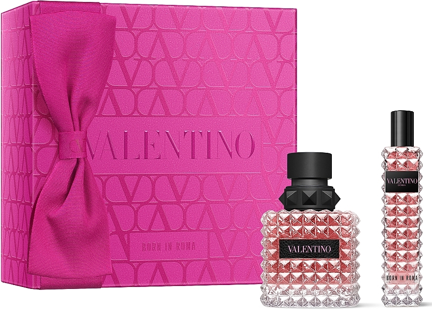 Valentino Donna Born In Roma - Набор (edp/50ml + edp/15ml) — фото N1