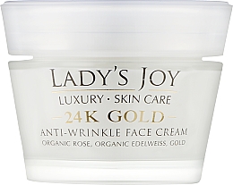 Духи, Парфюмерия, косметика Крем против морщин - Bulgarian Rose Lady’s Joy Luxury 24K Gold Anti-Wrinkle Cream