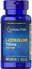 Парфумерія, косметика Амінокислота "Цитрулін" - Puritan's Pride L-Citrulline 750mg
