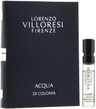 Духи, Парфюмерия, косметика Lorenzo Villoresi Acqua di Colonia - Туалетная вода (пробник)