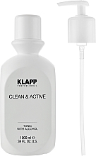 УЦЕНКА Тоник для лица - Klapp Clean & Active Tonic with Alcohol * — фото N10