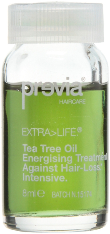 Интенсивный уход от выпадения Шок-Экшн - Previa Extra Life Tea Tree Oil Energising Treatment Intensive