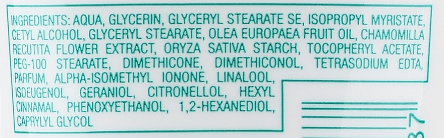 Питательный крем для рук с экстрактом ромашки и оливковым маслом - Mirato Glicemille Nourishing Hand Cream (туба) — фото N2