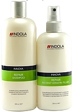 Духи, Парфюмерия, косметика Набор - Indola Innova Repair (shmp/300ml + ker/fill/250ml)