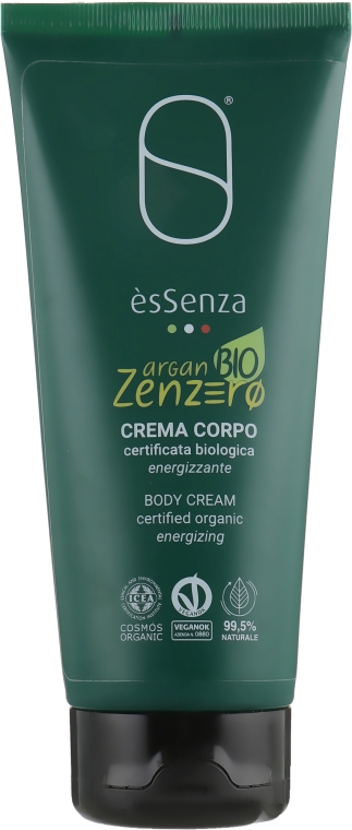 Крем для тіла "Арганія та імбир" - EsSenza Argan & Zenzero Body Cream — фото N1