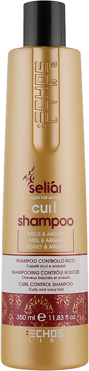Шампунь для вьющихся волос - Echosline Seliar Curl Shampoo