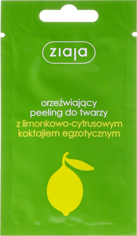 Пилинг для лица - Ziaja Lime Facial Peeling Refreshing