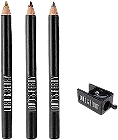 Набір - Lord & Berry Line/Shade Glam Eye Pencils (eye/pencil/3x0,7g + sharp/1pcs) — фото N1