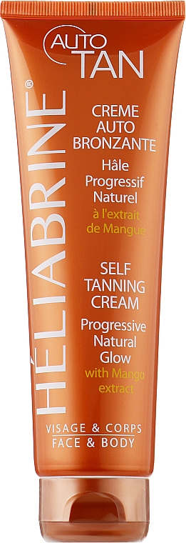Крем-автозасмага - Heliabrine Autotan Tanning Cream Without Sun — фото N1