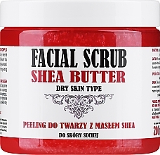 Скраб для обличчя з маслом ши - Fergio Bellaro Facial Scrub Shea Butter — фото N1