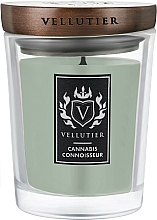 Духи, Парфюмерия, косметика Ароматическая свеча "Ценитель каннабиса" - Vellutier Cannabis Connoisseur